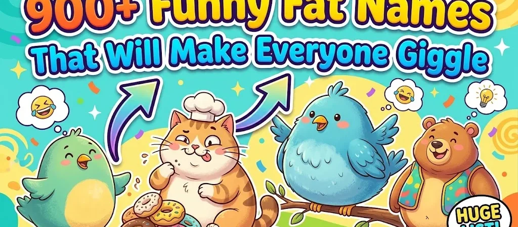 900+Funny Fat Names That Will Make Everyone Giggle