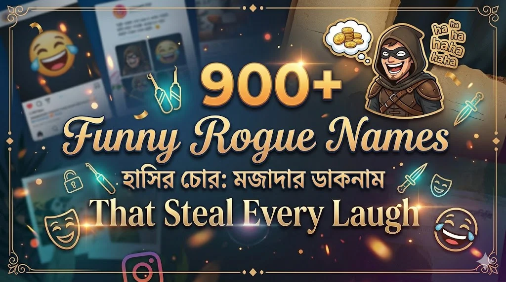 900+Funny Rogue Names That Steal Every Laugh