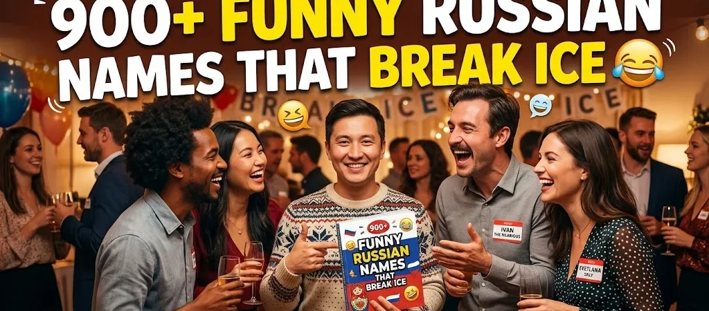 900+Funny Russian Names That Break Ice 😂