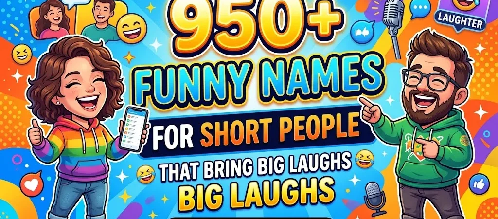 950+ Funny Names for Short People That Bring Big Laughs