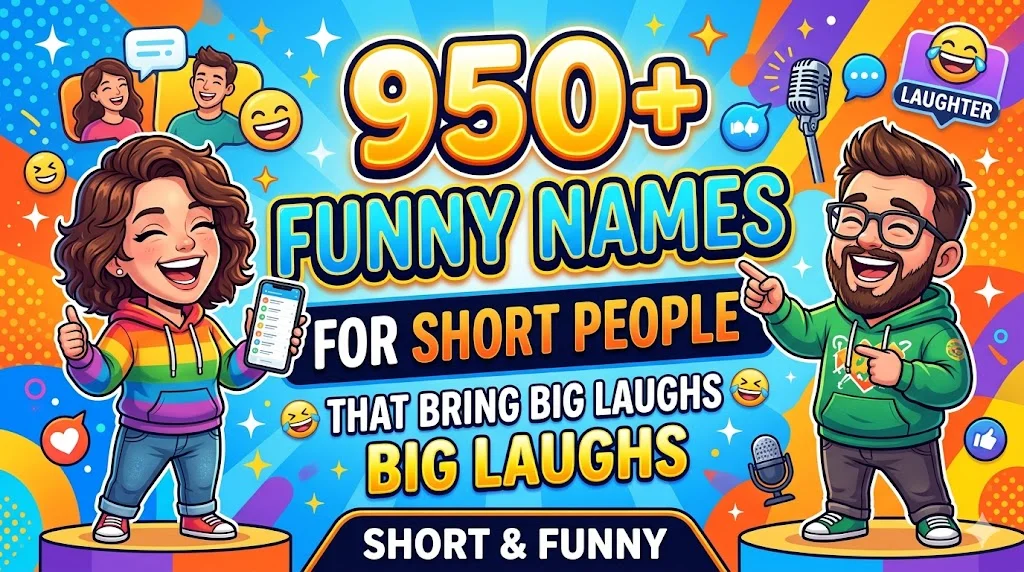 950+ Funny Names for Short People That Bring Big Laughs