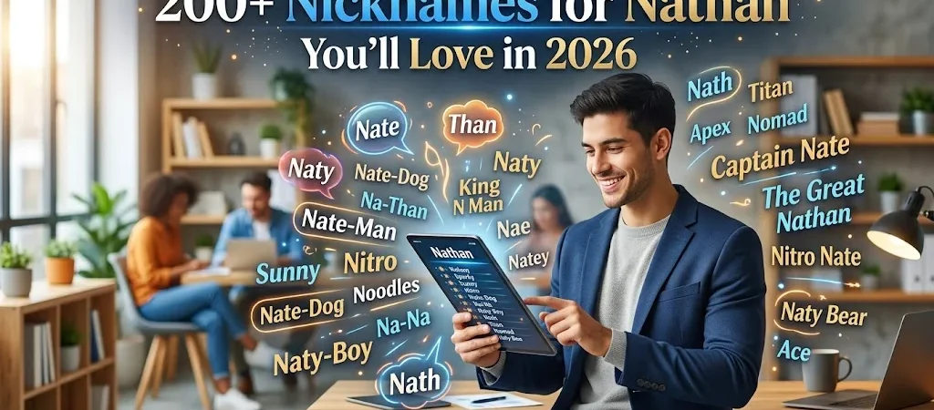 200+Nicknames for Nathan You’ll Love in 2026