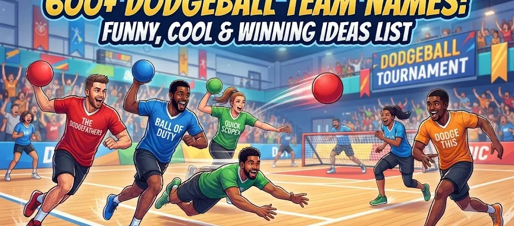 600+Dodgeball Team Names: Funny, Cool & Winning Ideas List