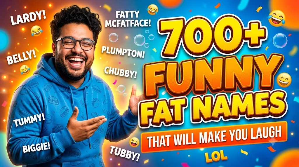700+ Funny Names For Fat People That Will Make You Laugh 