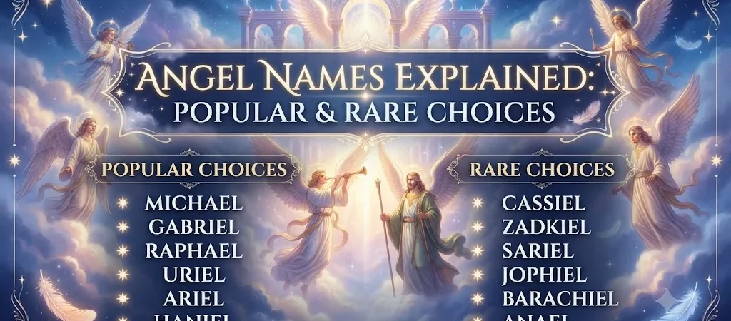 700+Angel Names Explained: Popular & Rare Choices 