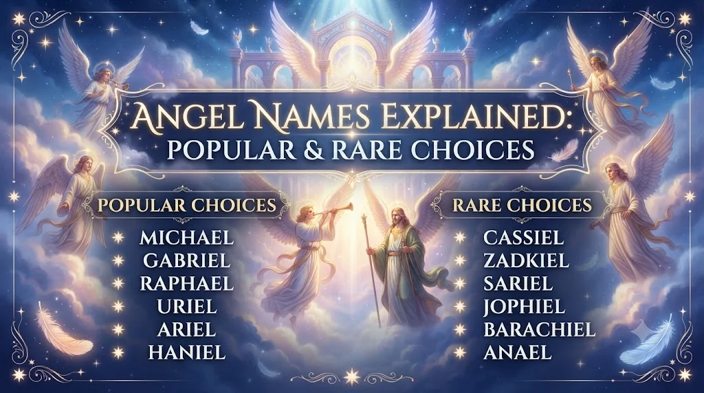 700+Angel Names Explained: Popular & Rare Choices 