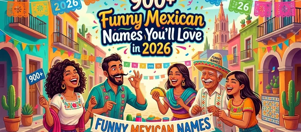 900+Funny Mexican Names You’ll Love in 2026