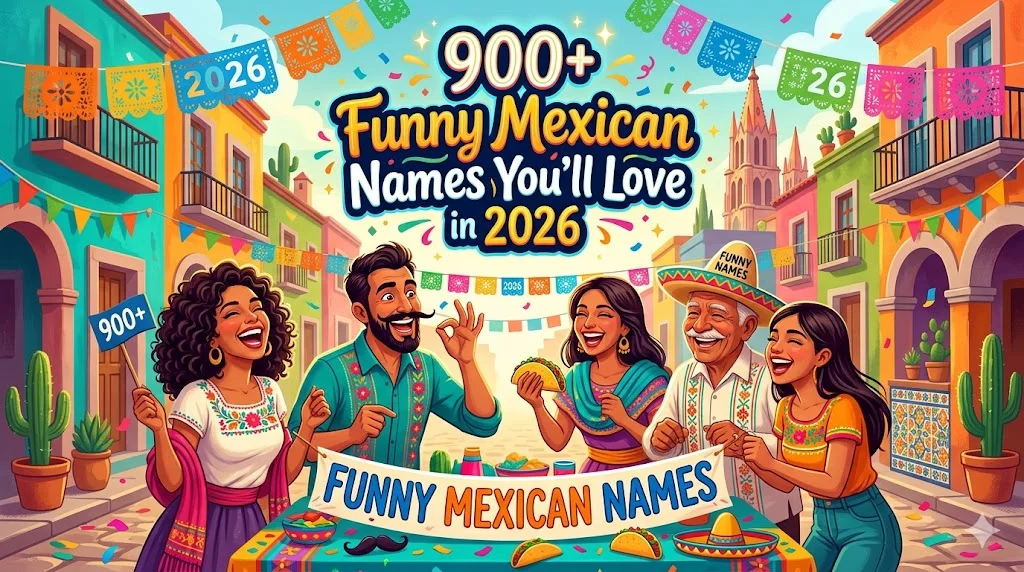 900+Funny Mexican Names You’ll Love in 2026