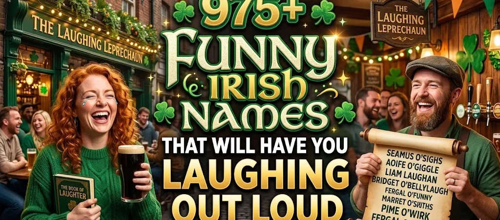 975+ Funny Irish Team Names That Will Have You Laughing Out Loud