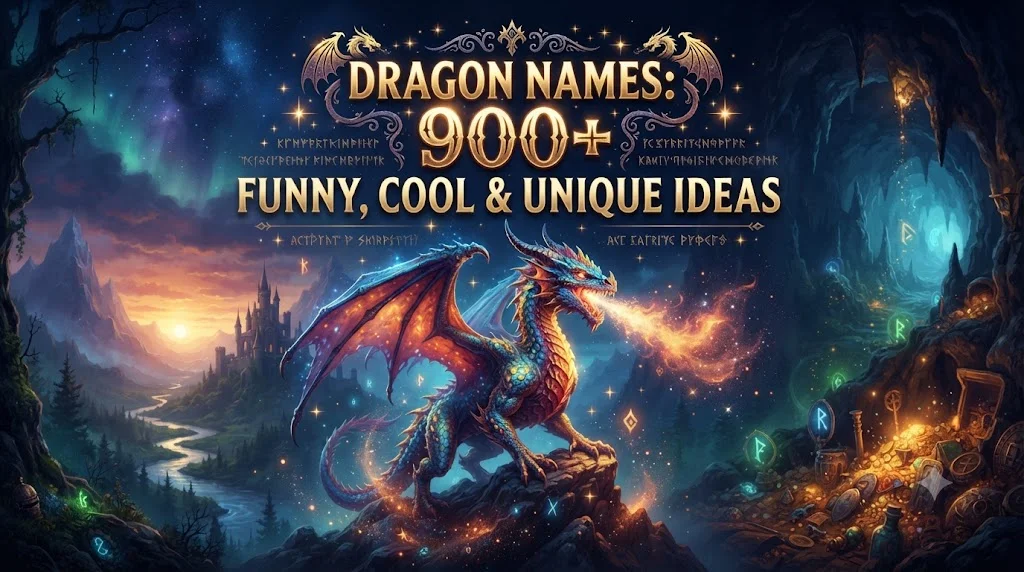 Dragon Names: 900+ Funny, Cool & Unique Ideas 