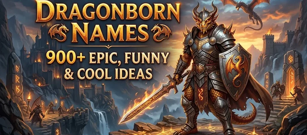 Dragonborn Names: 900+ Epic, Funny & Cool Ideas 