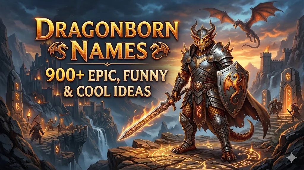 Dragonborn Names: 900+ Epic, Funny & Cool Ideas 