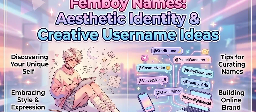 Femboy Names: Aesthetic Identity & Creative Username Ideas