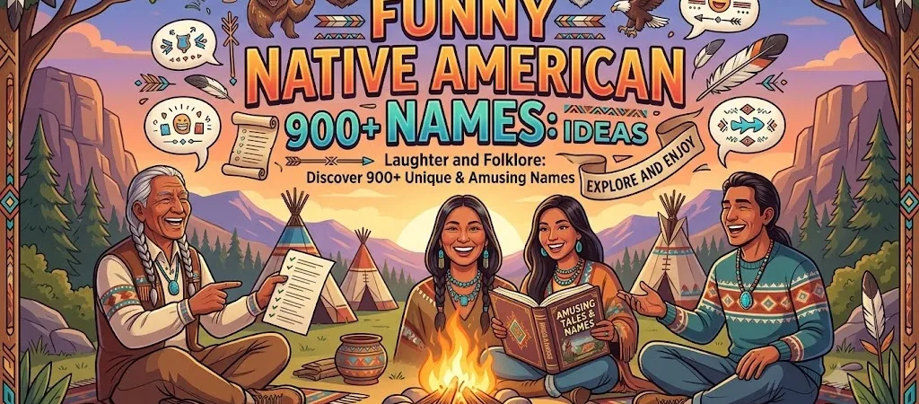 Funny Native American Names: 900+ Hilarious Ideas