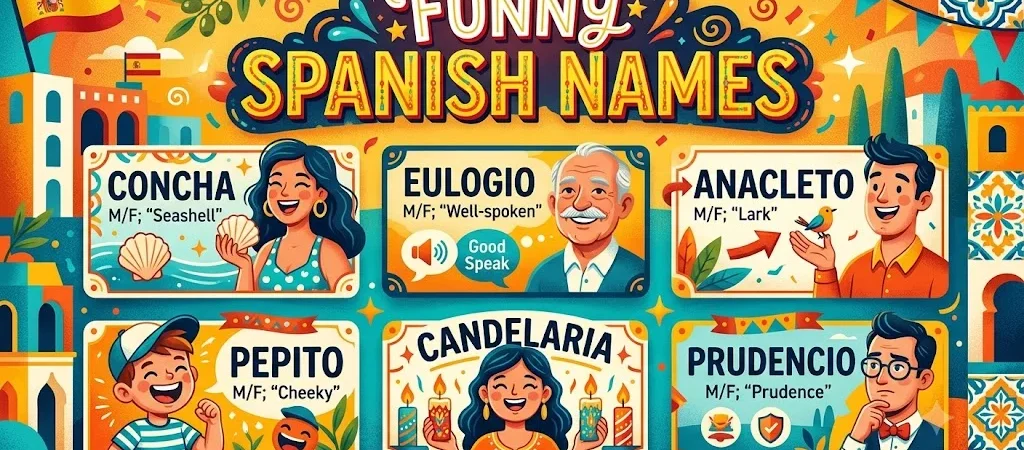 900+Funny Spanish Names That Are Too Funny to Ignore
