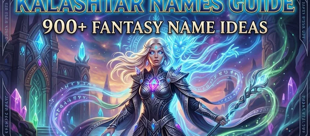Kalashtar Names Guide: 900+ Fantasy Name Ideas