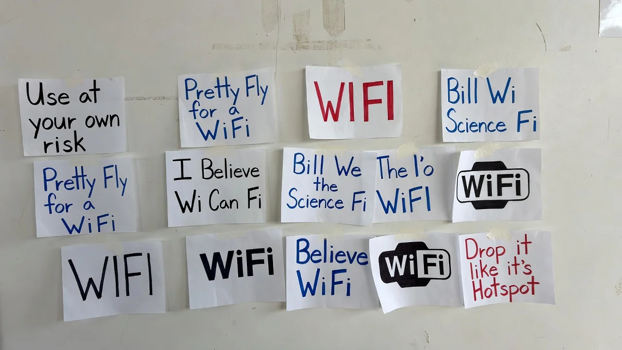 Sarcastic Funny WiFi Names
