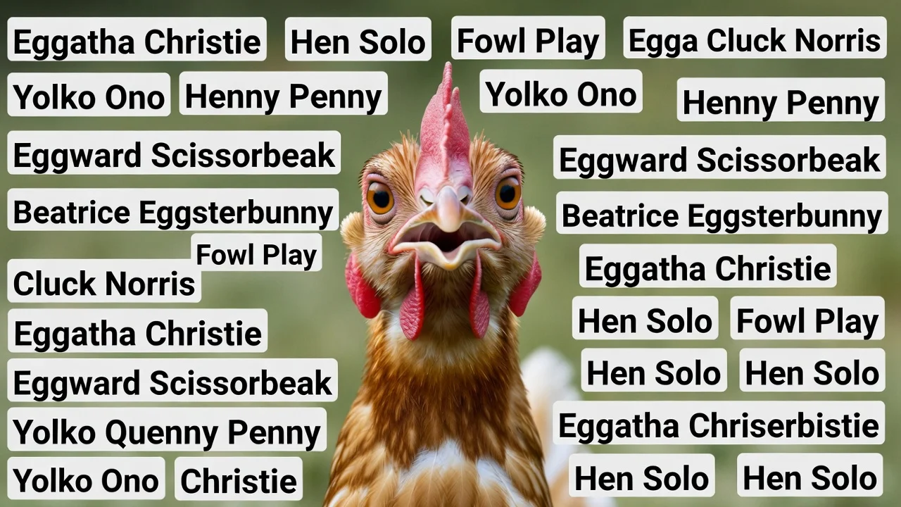 Celebrity-Inspired Hen Names
