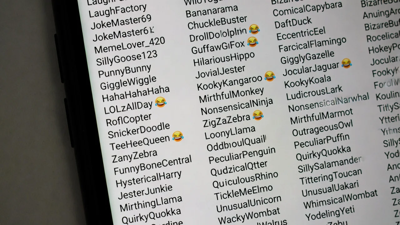 Funny Instagram Names for Cool Guys