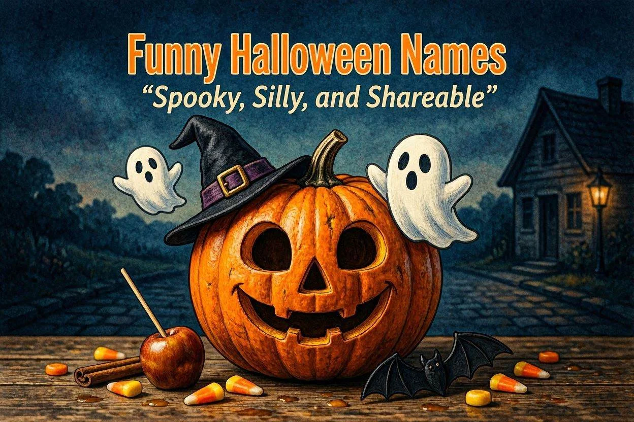 Vampire-Inspired Funny Halloween Names