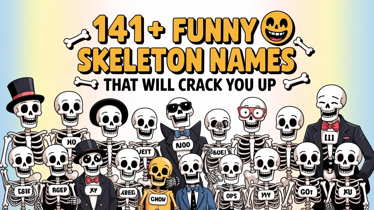 Gamer Tag Skeleton Names