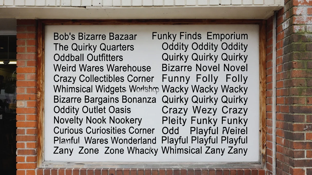 Pet Store Names