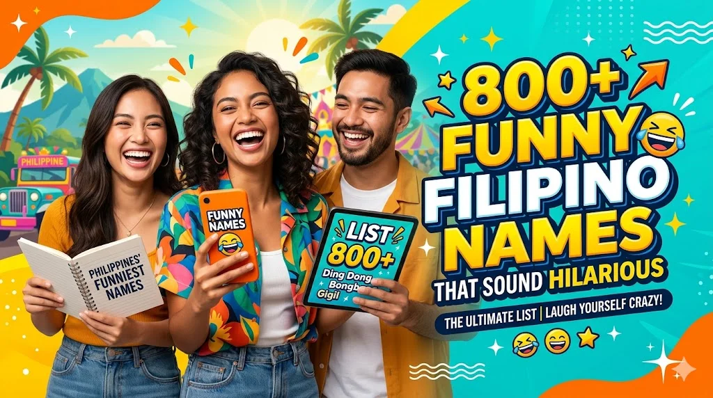 800+Funny Filipino Names That Sound Hilarious
