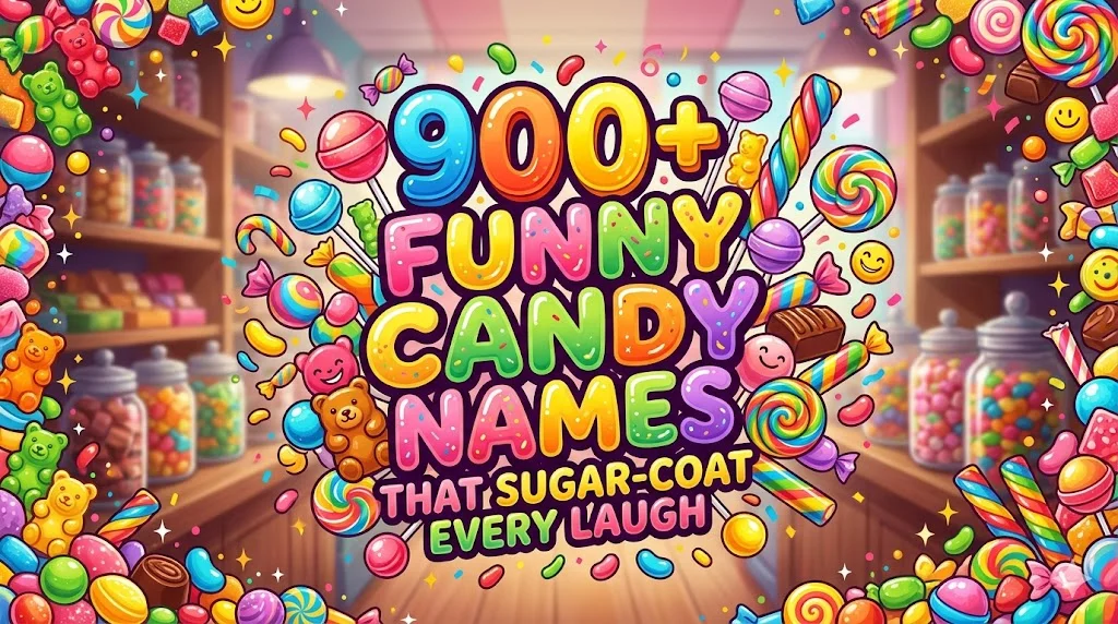 900+Funny Candy Names That Sugar-Coat Every Laugh
