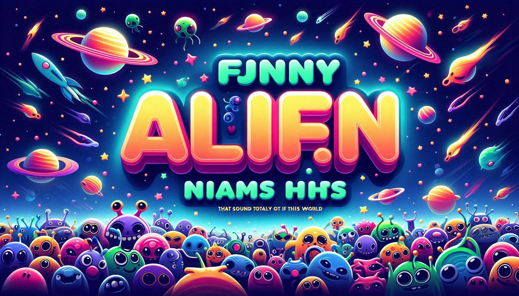 Silly Alien Names That Make You Laugh Instantly
