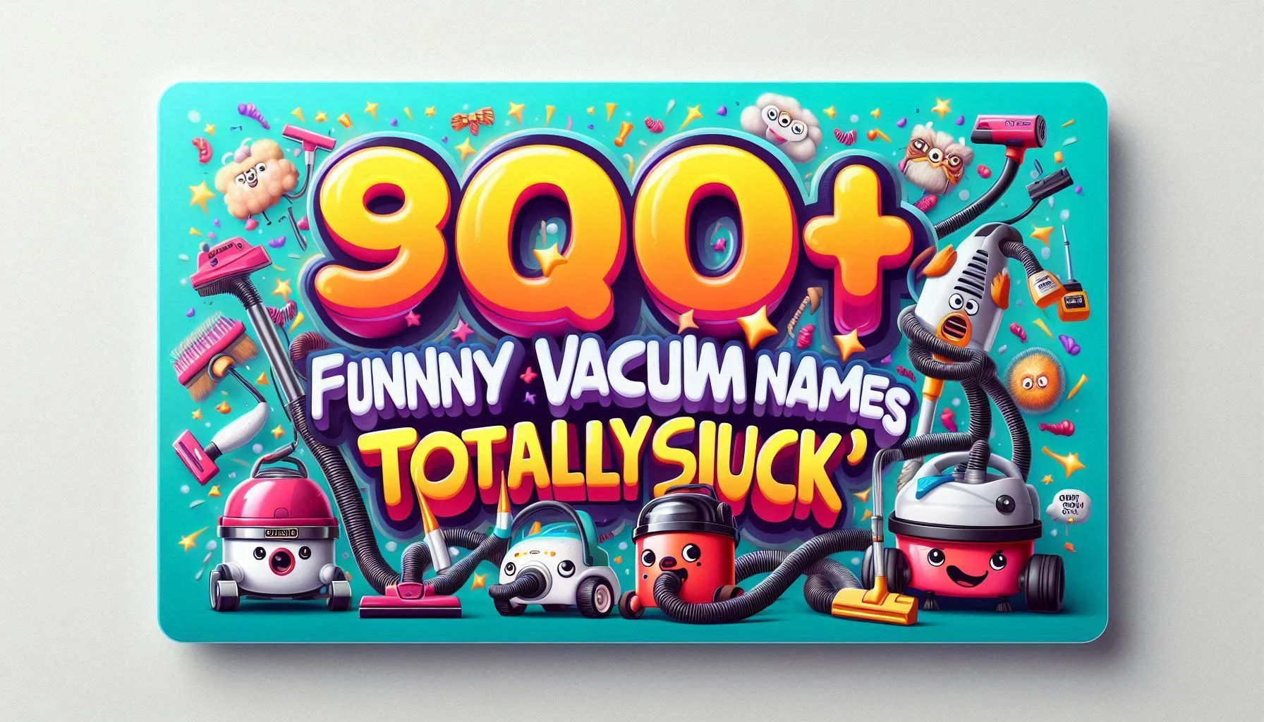 ๐ Silly Vacuum Cleaner Names That Make You Laugh Instantly