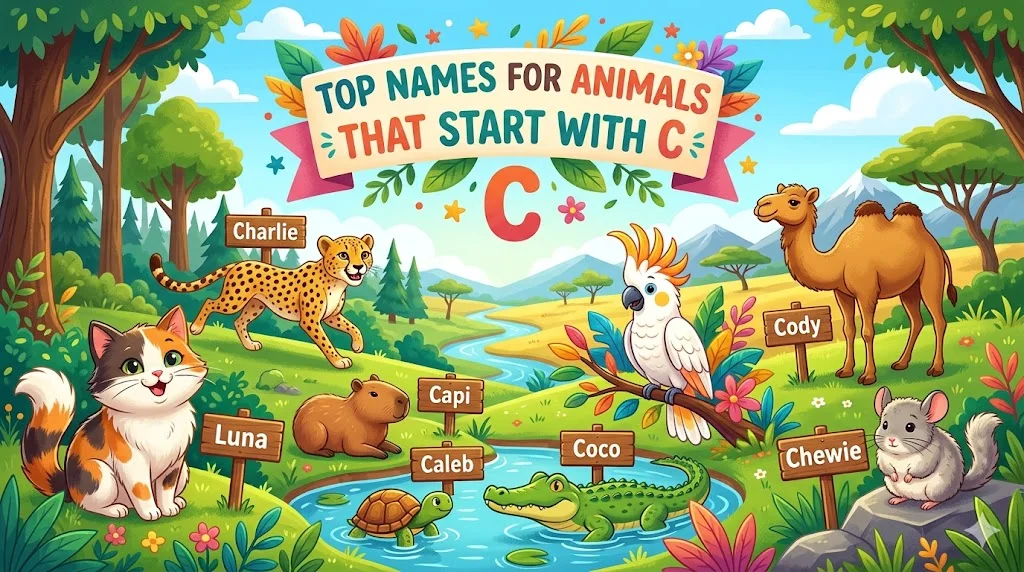 Pet Animals That Start With C