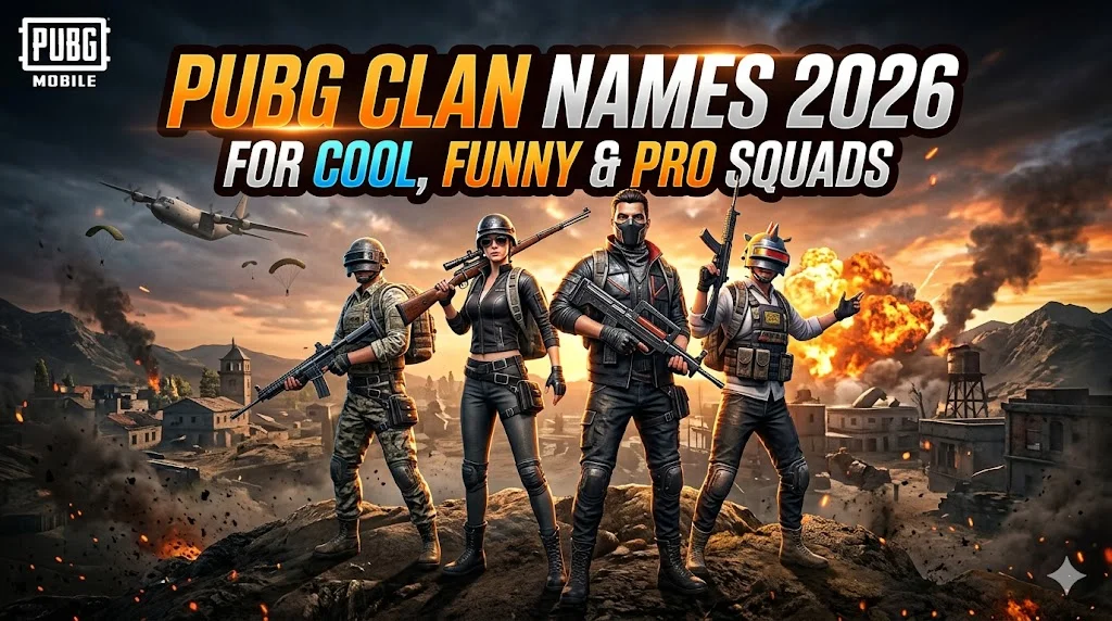 💀 Badass PUBG Clan Names for Fearless Players