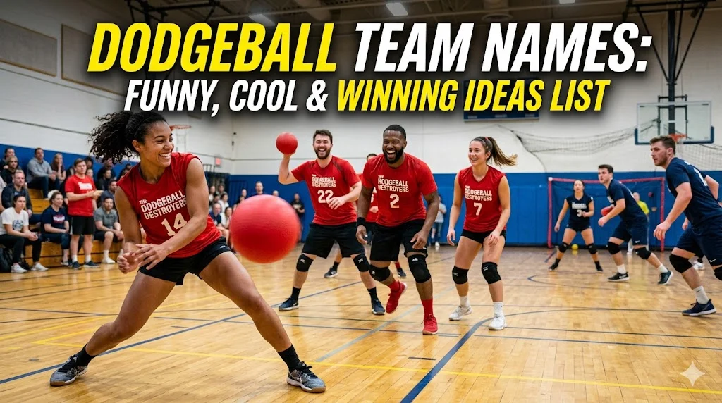 ⚡ Clever Dodgeball Team Names Packed With Wit