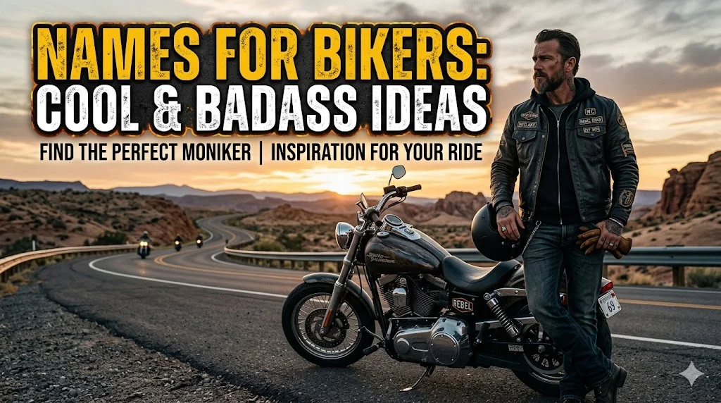 ⚡ How to Choose the Perfect Biker Name for Your Personality