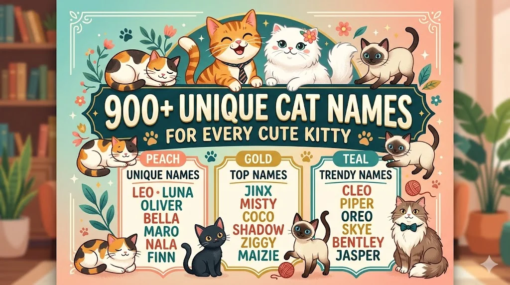😂 Silly Cat Names That Make You Laugh Instantly
