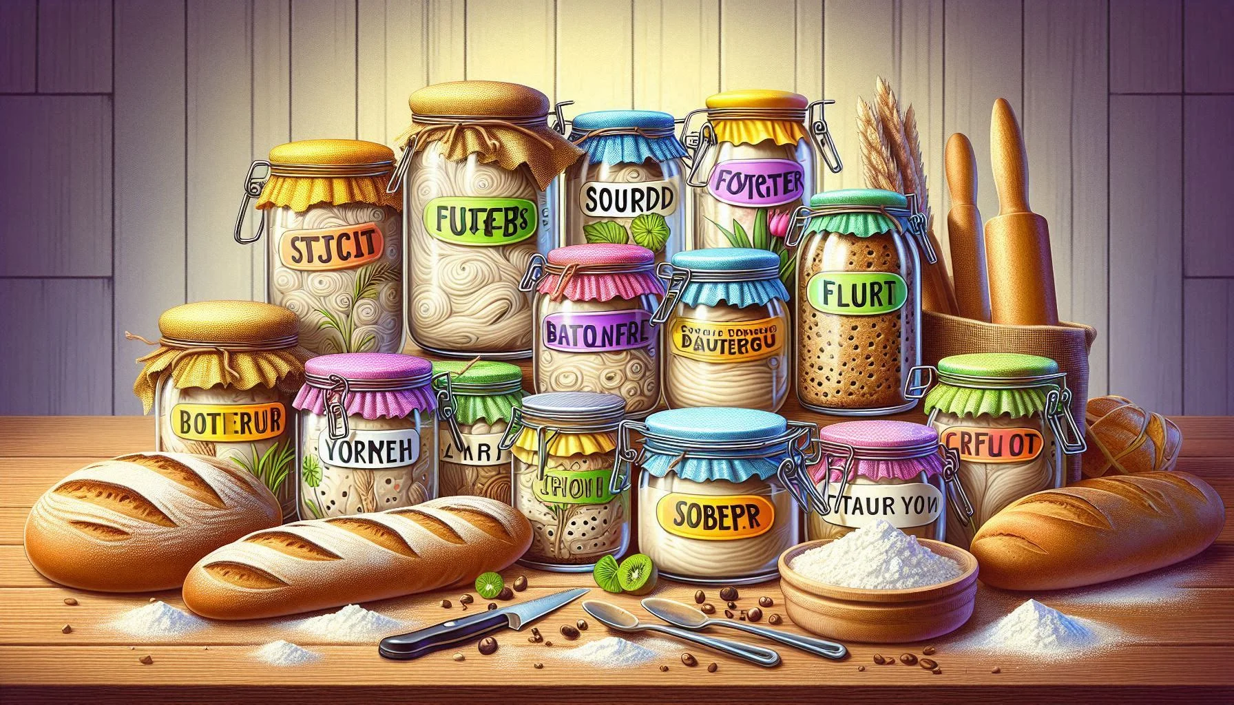 😂 Silly Funny Sourdough Starter Names That Make You Laugh Instantly