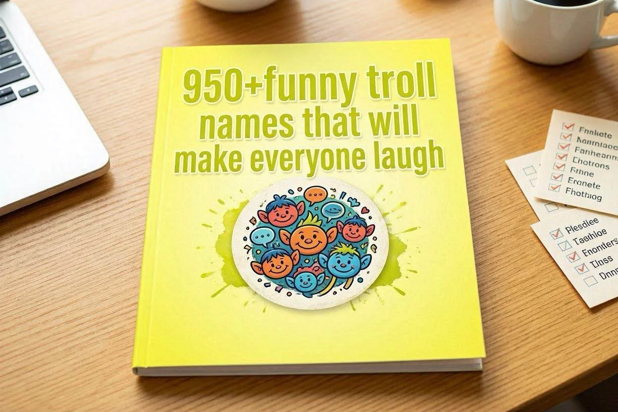 Silly Funny Troll Names That Make You Laugh Instantly
