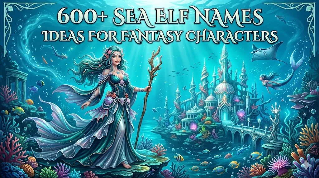 😂 Silly Sea-Themed Elf Names That Make You Laugh Instantly
