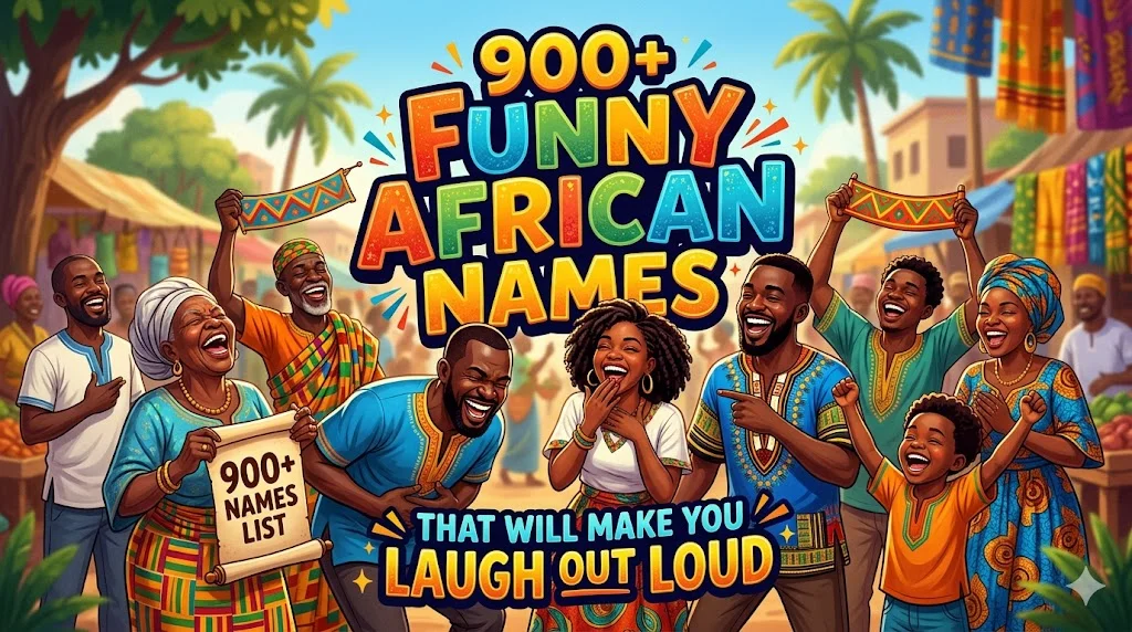 😆 The Funniest African Names People Can't Stop Talking About