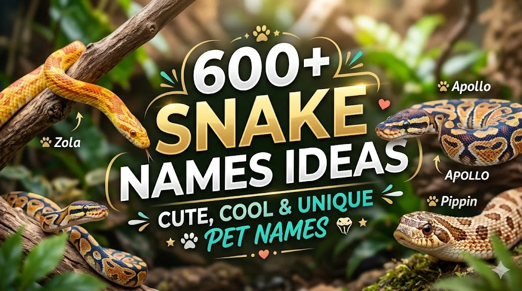 🐍 Unique Snake Names You’ve Never Heard Before
