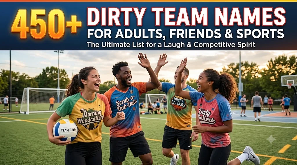 Best Dirty Team Names (Top Picks 2026)