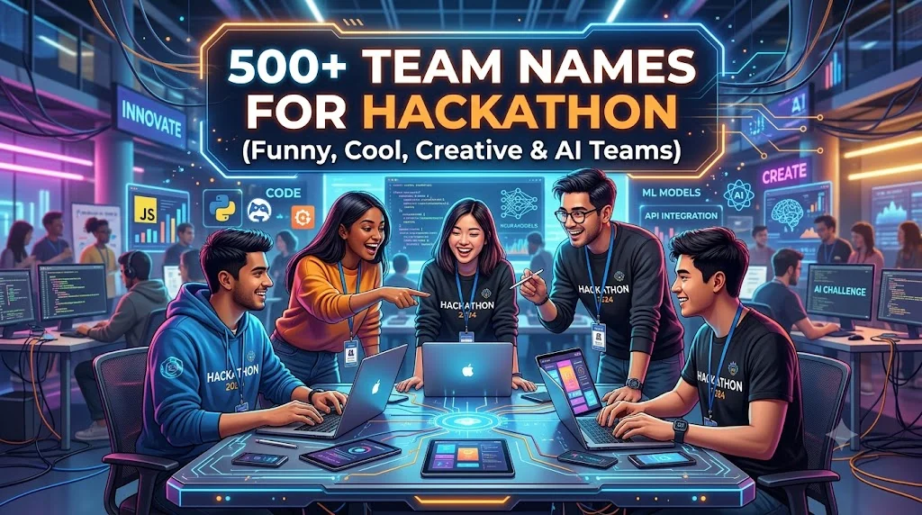 Characteristics of a Great Hackathon Team Name
