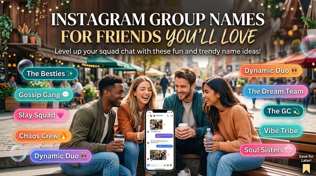 Instagram Group Names for Friends (Top Picks)