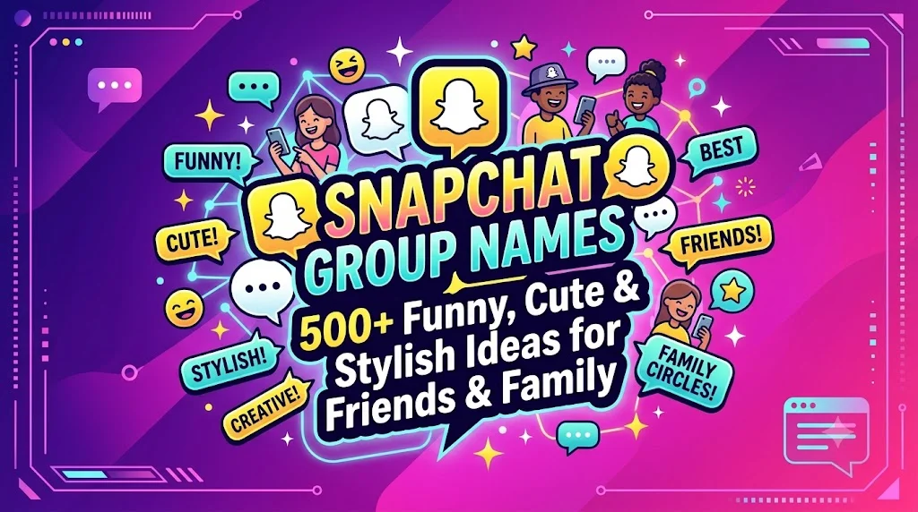 What Are 6 Group Names?